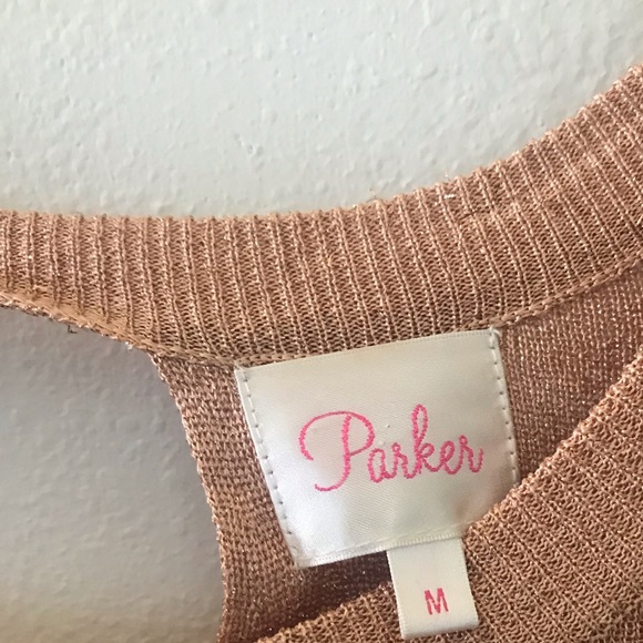 Parker lightweight pink sparkle sweater - Picture 4 of 4